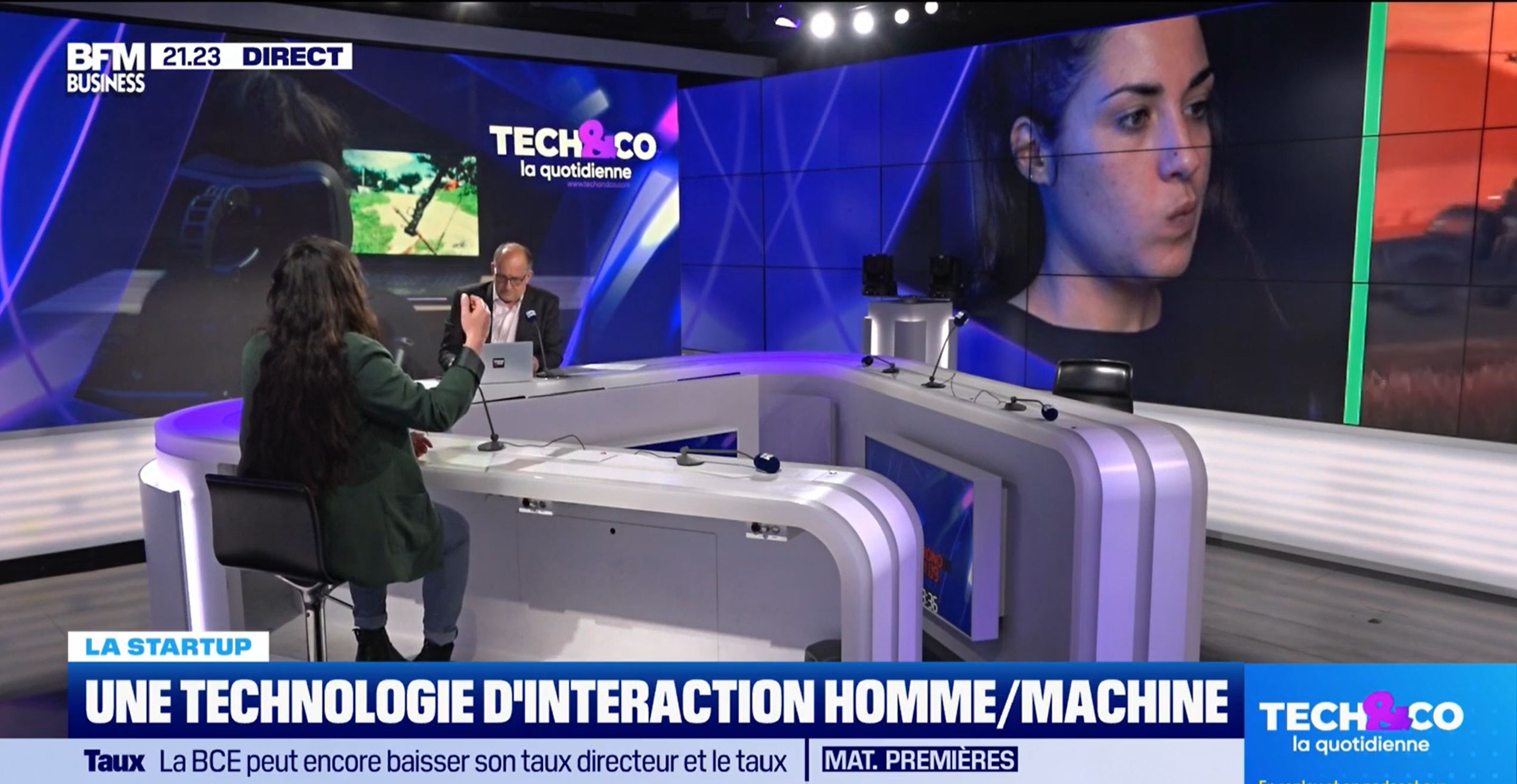 Passage dans l'émission Tech&Co sur BFM Business